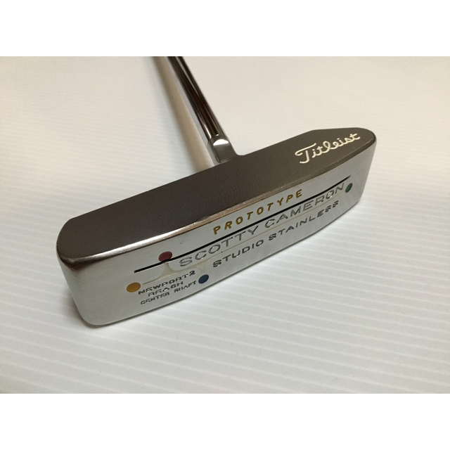 Scotty Cameron(スコッティキャメロン)の【希少】スコッティキャメロン　パター　34インチ　スタジオステンレスニューポート スポーツ/アウトドアのゴルフ(クラブ)の商品写真