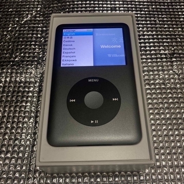 iPod Classic 160GB MC297 J/A Black未使用