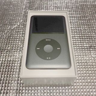 アップル(Apple)のiPod Classic 160GB MC297 J/A Black未使用(ポータブルプレーヤー)