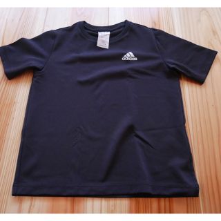 アディダス(adidas)のadidas半袖ジャージ　黒　古着　140(その他)