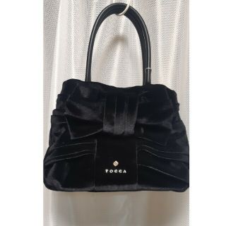 トッカ(TOCCA)の新品　未使用　TOCCA  ベロアバッグ(ハンドバッグ)