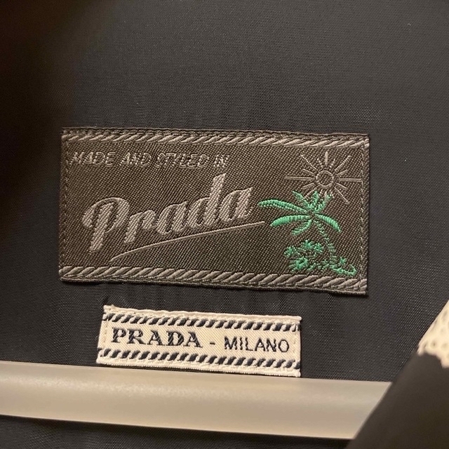 PRADA(プラダ)の名作 PRADA 14ss アロハシャツブルゾン メンズのジャケット/アウター(ブルゾン)の商品写真