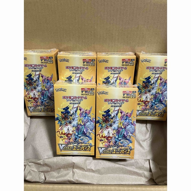 ポケモンカードゲーム　vstarユニバース 6BOX シュリンク付き