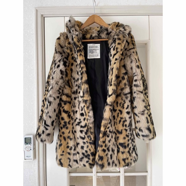 美品❣️panaji/goa リアルファー レオパード毛皮コート ラピッド