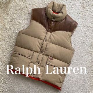 ポロラルフローレン(POLO RALPH LAUREN)のRalph Lauren  90‘s ヴィンテージ　DOWN BEST  L(ダウンベスト)