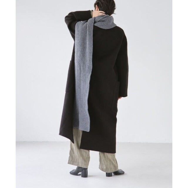 新品TODAYFUL　Wool Rib Stoleウールリブストール　チャコール