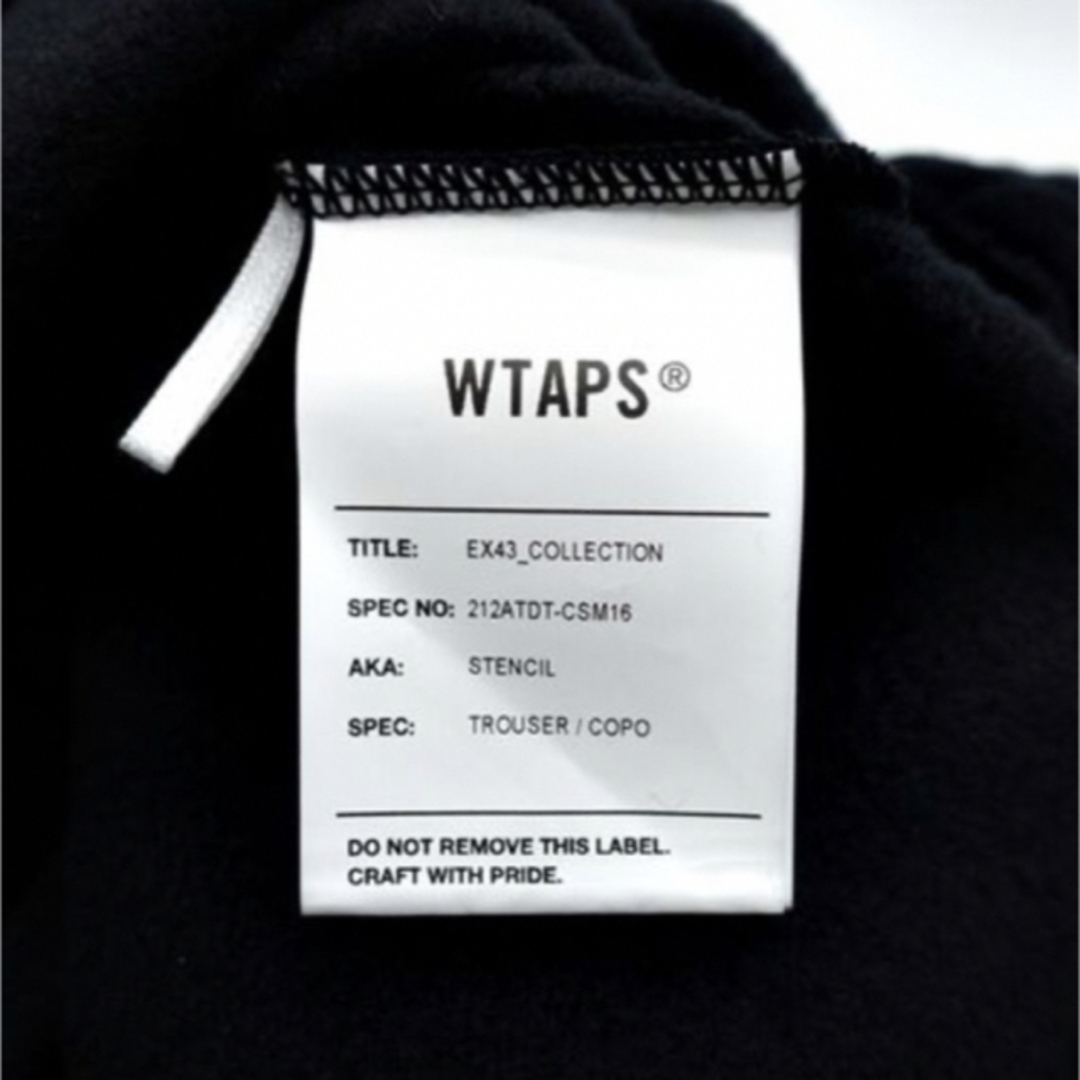 Wtaps ステンシル　トラウザー　04 XL ブラック