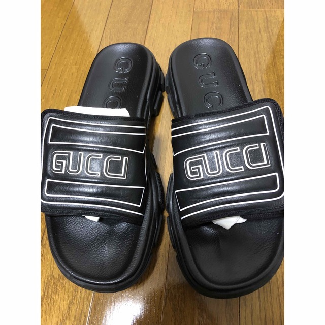 Gucci(グッチ)のGUCCI サンダル　レザー メンズの靴/シューズ(サンダル)の商品写真