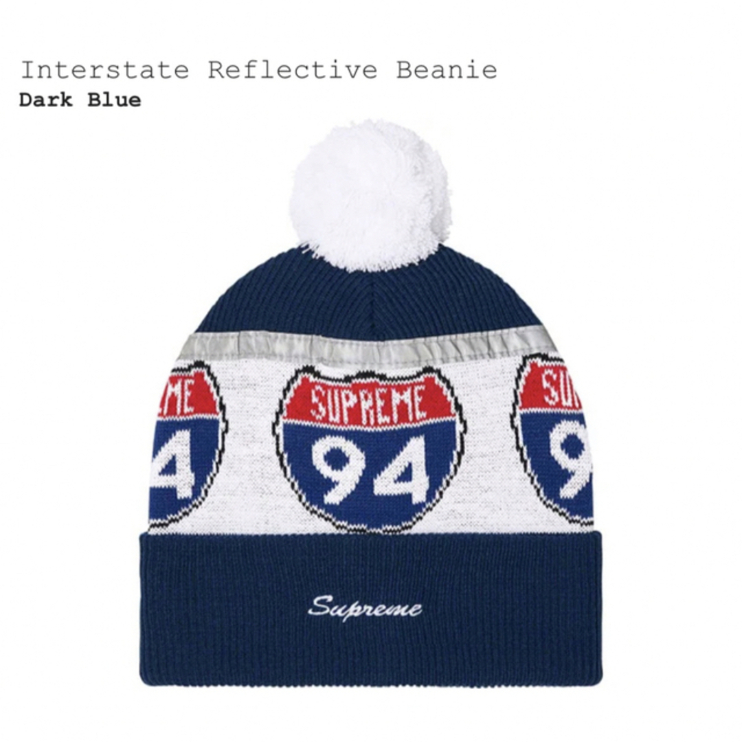 Supreme Interstate Reflective Beanie メンズの帽子(ニット帽/ビーニー)の商品写真