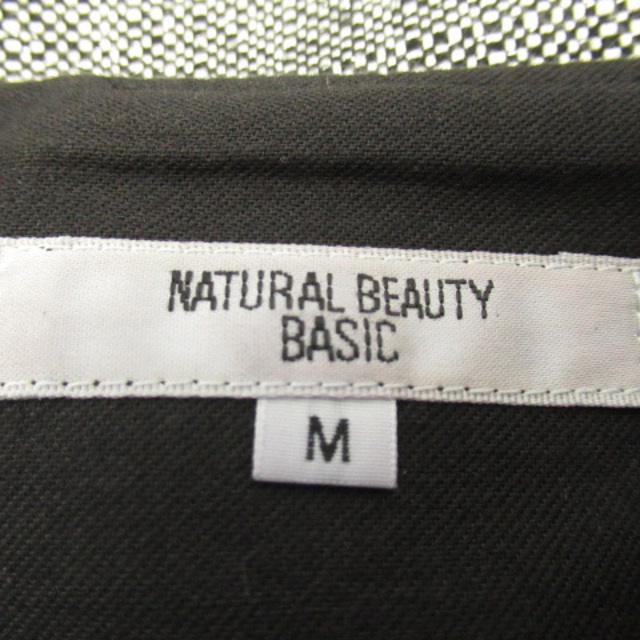 NATURAL BEAUTY BASIC(ナチュラルビューティーベーシック)のナチュラルビューティーベーシック フレアスカート ひざ丈 ツイード ウール混 M レディースのスカート(ひざ丈スカート)の商品写真