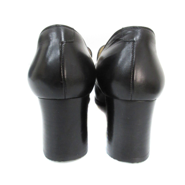 卑弥呼(ヒミコ)のヒミコ 卑弥呼 ビットローファー ハイヒール チャンキーヒール レザー 22 黒 レディースの靴/シューズ(ローファー/革靴)の商品写真