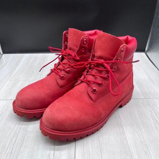 ティンバーランド(Timberland)のTimberland ティンバーランド 24 ブーツ スエード レッド(ブーツ)