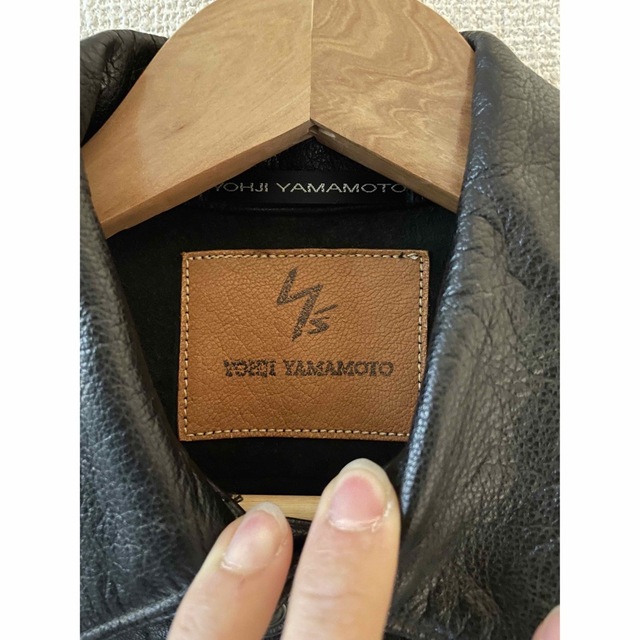 Yohji Yamamoto ヨウジヤマモト レザージャケット パッチワーク