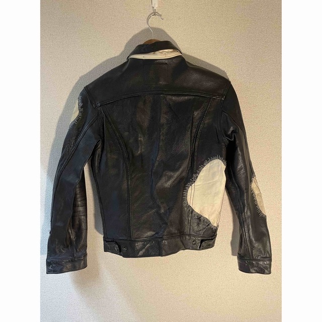 Yohji Yamamoto ヨウジヤマモト レザージャケット パッチワーク