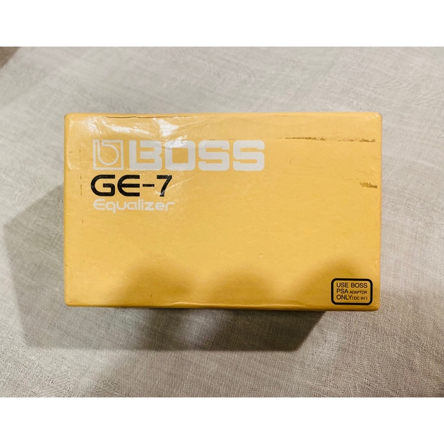 BOSS(ボス)のBoss Equalizer GE-7  楽器のギター(エフェクター)の商品写真