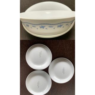 コレール(CORELLE)のコレール　サラダボウル(ドラマ使用商品♡)　２枚　小皿3枚　計5枚　週末セール(食器)