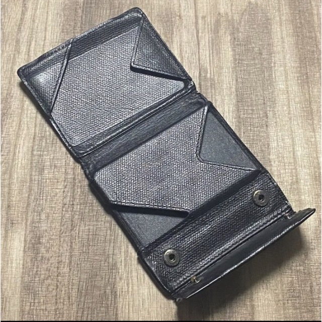 薄い財布 abrAsus(アブラサス) ブラック　サイフ メンズのファッション小物(折り財布)の商品写真