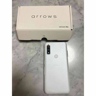 アローズ(arrows)の新品 arrows We FCG01 ホワイト(スマートフォン本体)