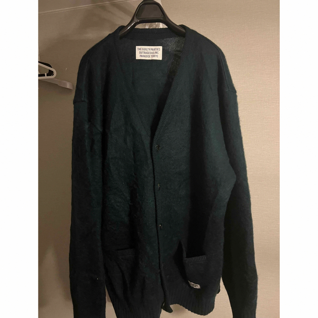 WACKO MARIA - WACKO MARIA MOHAIR CARDIGAN 21fw Greenの通販 by