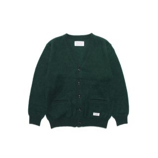 ワコマリア(WACKO MARIA)のWACKO MARIA MOHAIR CARDIGAN 21fw Green(カーディガン)