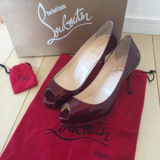 クリスチャンルブタン(Christian Louboutin)のアリー様専用♥️ ルブタン オープントゥパンプス 美品♡(ハイヒール/パンプス)