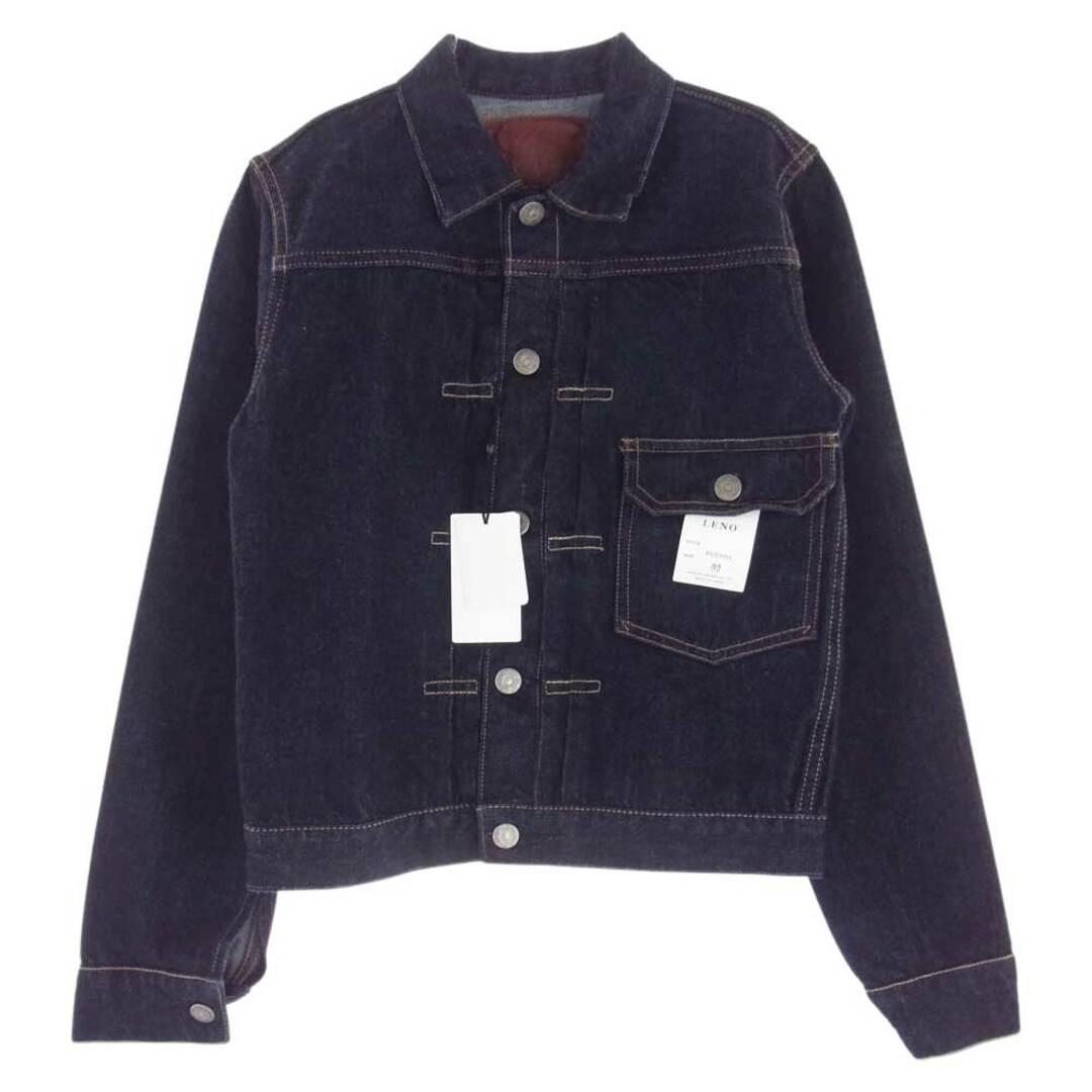 リノ LENO  レザージャケット  l2002-jj001 BRENDA BIG TRUCKER JACKET 1st T BACK デニム トラッカー ジャケット 02【極上美品】