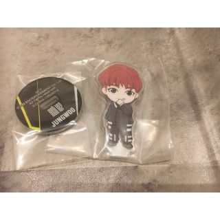 nct 127ガチャポンアクリルスタンド　アクスタ　ジョンウ(アイドルグッズ)