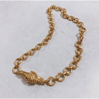 ザラ(ZARA)のhand shake necklace  【SU316L】(ネックレス)