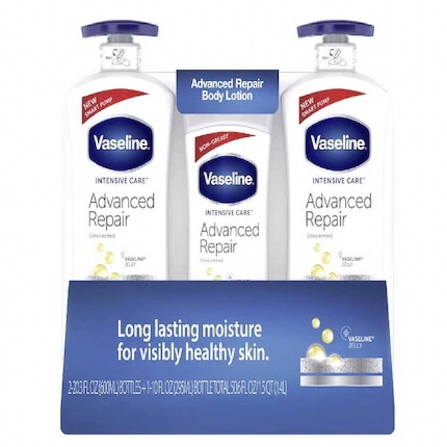 Vaseline(ヴァセリン)のアドバンスドリペア ボディローション 3本セット×2セット コスメ/美容のスキンケア/基礎化粧品(化粧水/ローション)の商品写真