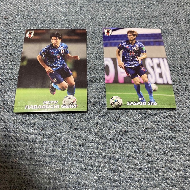 サッカー日本代表チップス カード エンタメ/ホビーのタレントグッズ(スポーツ選手)の商品写真