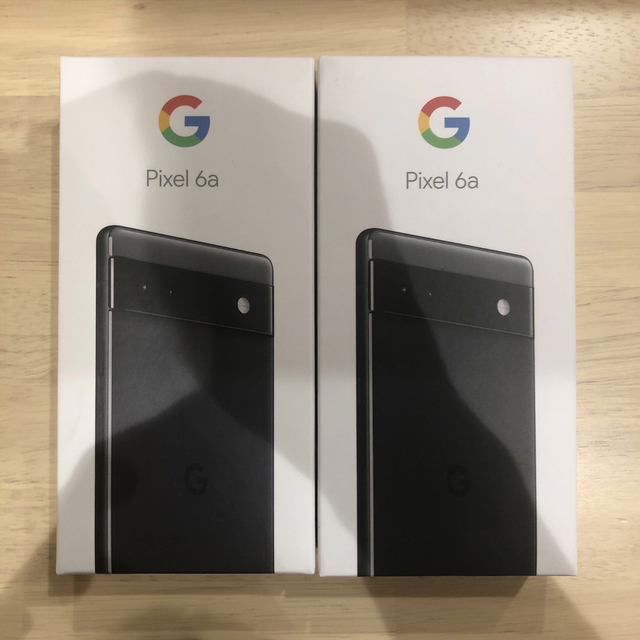 スマートフォン/携帯電話新品未使用品 Google Pixel 6a チャコール 128GBSIMフリー