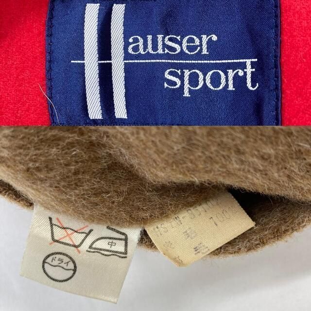 Hauser sport ハウザースポーツ ウール コート ブラウン レディース レディースのジャケット/アウター(トレンチコート)の商品写真