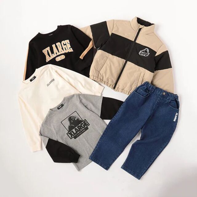 XLARGE(エクストララージ)の【2023年福袋】XLARGE KIDS 　エクストララージキッズ　100ｃｍ キッズ/ベビー/マタニティのキッズ服男の子用(90cm~)(その他)の商品写真