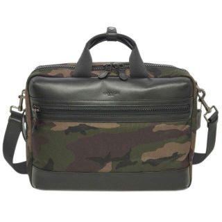 コーチ(COACH)の【新品】コーチ バッグ F29048-QBNI4 メンズ 2WAY ダーグリーン(ビジネスバッグ)