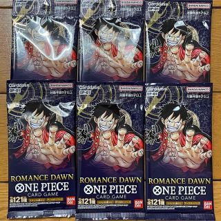 バンダイ(BANDAI)のONE PIECE カードゲーム ROMANCE DAWN 6パック(Box/デッキ/パック)