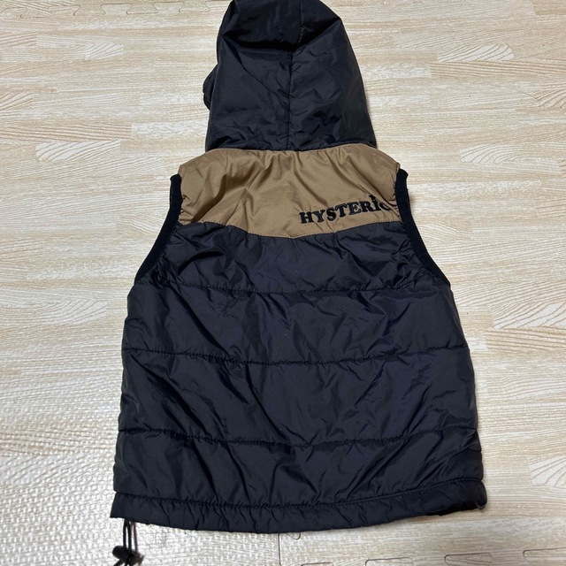 HYSTERIC MINI(ヒステリックミニ)のヒステリックミニ　薄手ダウンベスト　80 キッズ/ベビー/マタニティのベビー服(~85cm)(ジャケット/コート)の商品写真