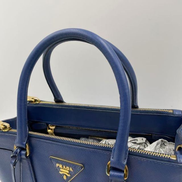✨格安 美品✨ プラダ ガレリア 2way ハンドバッグ サフィアーノレザー-