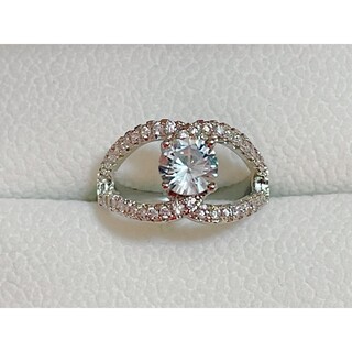 高級！！SONAダイヤモンド　シルバー　925 リング　 指輪　レディース(リング(指輪))