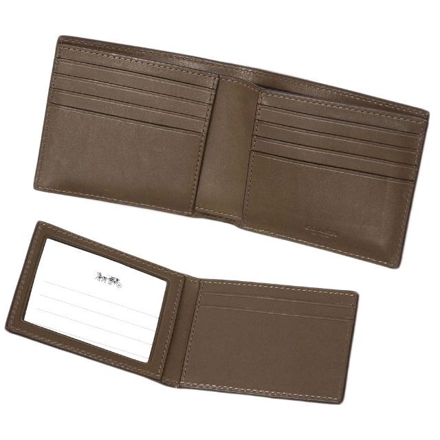 【新品】コーチ 財布 22825-B75 メンズ 二つ折り カードケース 6