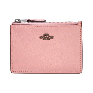 コーチ(COACH)の【新品】コーチ キーコインケース 57841-V5PO ミニスキニー (名刺入れ/定期入れ)