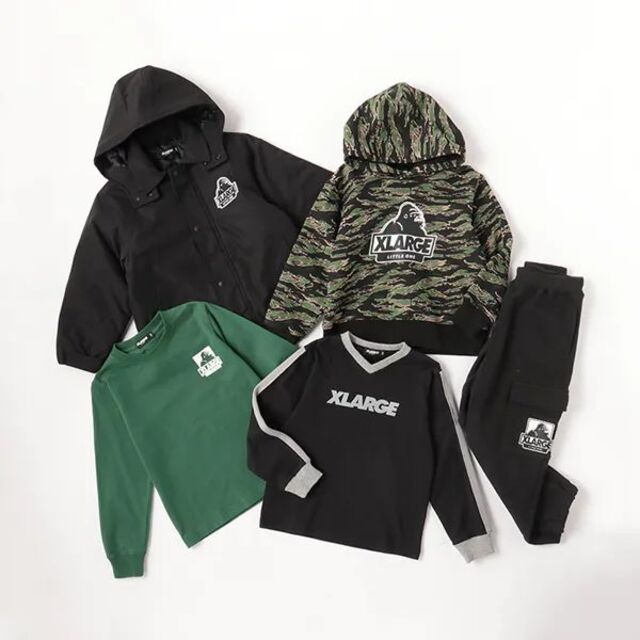 XLARGE(エクストララージ)の【2023年福袋】XLARGE KIDS 　エクストララージキッズ　100ｃｍ キッズ/ベビー/マタニティのキッズ服男の子用(90cm~)(その他)の商品写真