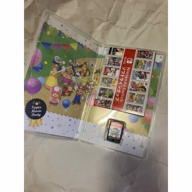 Nintendo Switch(ニンテンドースイッチ)のニンテンドースイッチ スーパーマリオパーティ 美品 エンタメ/ホビーのゲームソフト/ゲーム機本体(家庭用ゲームソフト)の商品写真