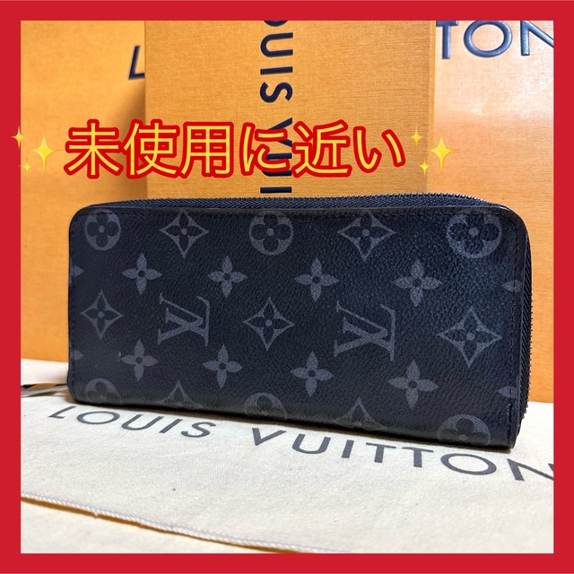 LOUIS VUITTON - ルイヴィトン 財布 エクリプス ヴェルティカル モノグラム ジッピーウォレット