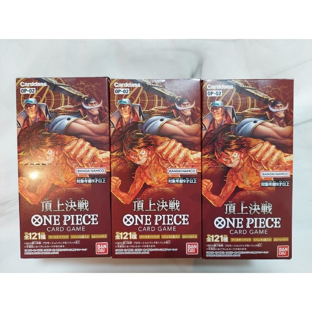 新作からSALEアイテム等お得な商品満載】 頂上決戦 3box 新品未開封