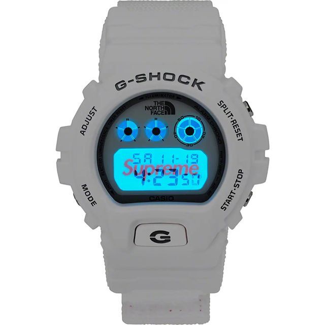 supreme the north face G-SHOCK ホワイト