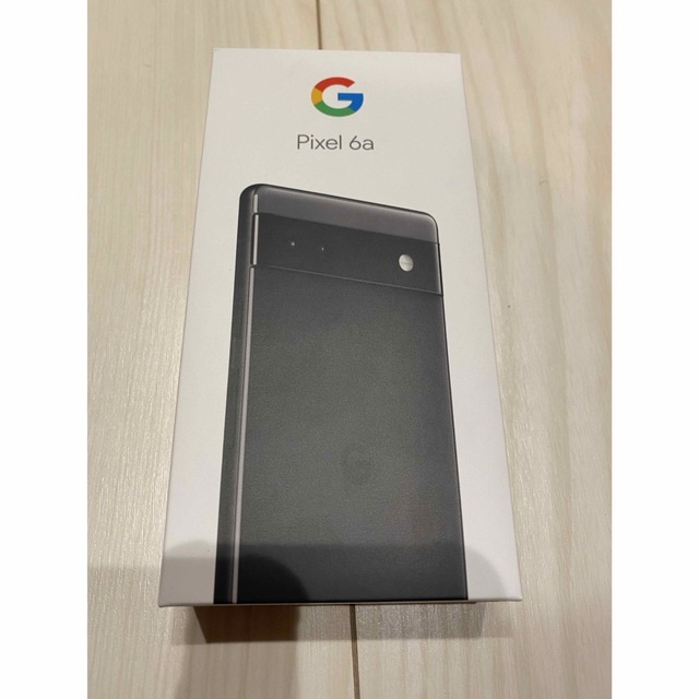 即日発送 Google Pixel 6a ブラック 6g/128gb チャコールスマートフォン/携帯電話