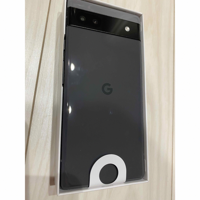 即日発送 Google Pixel 6a ブラック 6g/128gb チャコールスマホ/家電