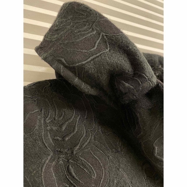 ETRO - 高級エトロ ラムファー付きミドルコート 42M 黒の通販 by ETRO - 高級エトロ ラムファー付きミドルコート 42M 黒の通販 by