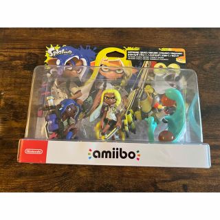 ニンテンドースイッチ(Nintendo Switch)の【新品未開封】Splatoon3 amiibo トリプルセット (ゲームキャラクター)