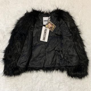 H&M - 新品 H&M モスキーノ コラボ エコファー ジャケット S ...